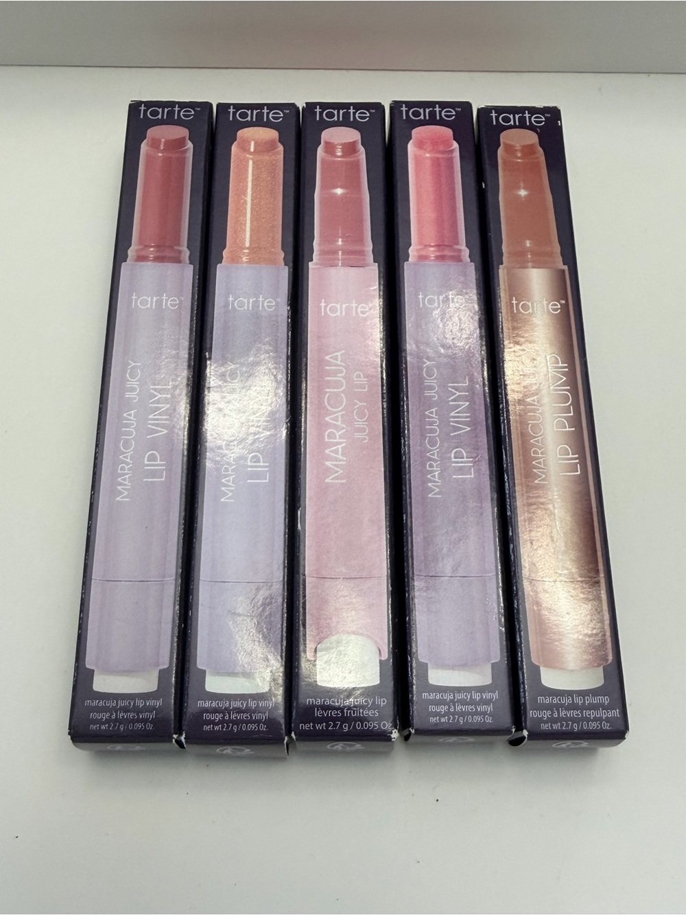 Tarte Maracuja Juicy Lip Vinyl & Lip Plump 2.7g NEW Choose Your Shade